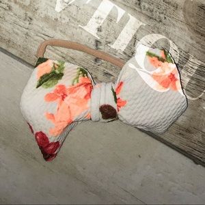 Sweet Floral Bow